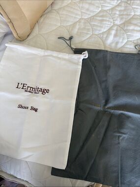 🗽L'Ermitage & Peninsula Beverly Hills Shoe Dust Bag